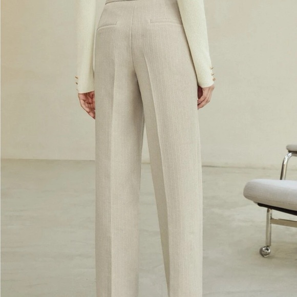 SHEIN | Premium viscose relaxed fit suit pants - Picture 8 of 9